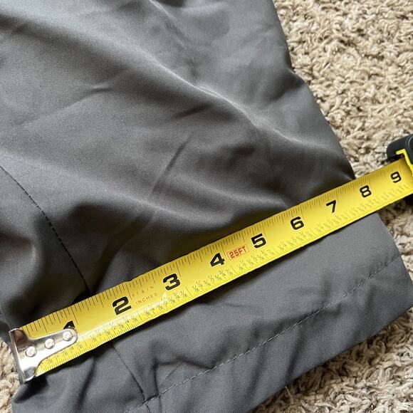 Vintage Puma 90s Black/Gray Windbreaker Pants Size L resistant - Picture 5 of 6